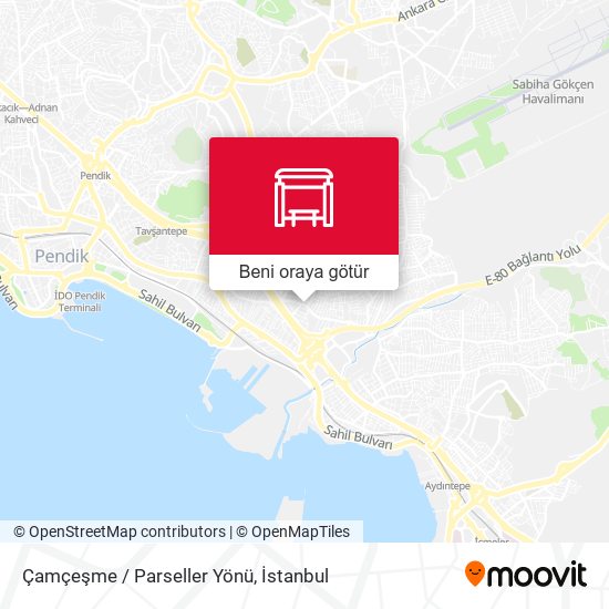 Çamçeşme / Parseller Yönü harita