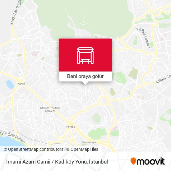 İmami Azam Camii / Kadıköy Yönü harita