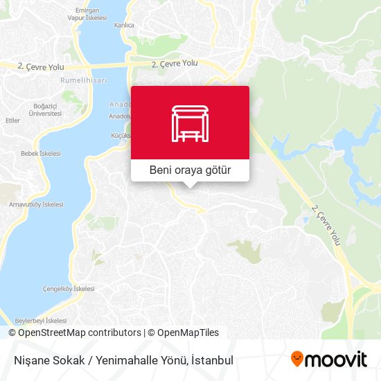 Nişane Sokak / Yenimahalle Yönü harita