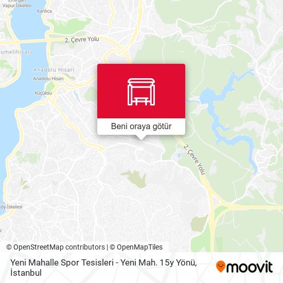Yeni Mahalle Spor Tesisleri - Yeni Mah. 15y Yönü harita