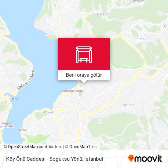 Köy Önü Caddesi - Soguksu Yönü harita