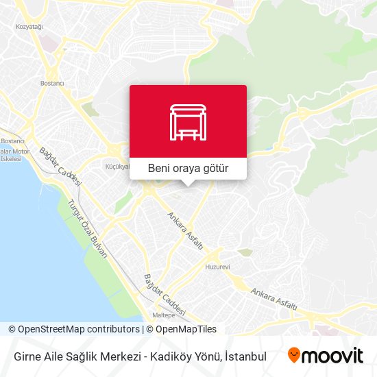 Girne Aile Sağlik Merkezi - Kadiköy Yönü harita