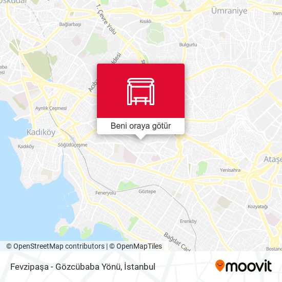 Fevzipaşa - Gözcübaba Yönü harita