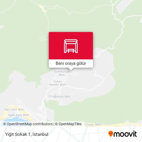Yiğit Sokak 1 harita