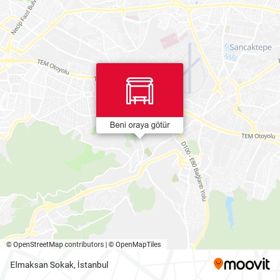 Elmaksan Sokak harita
