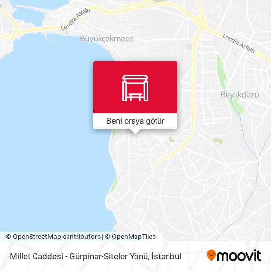 Millet Caddesi   - Gürpinar-Siteler Yönü harita