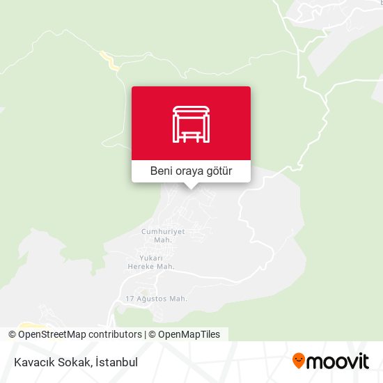 Kavacık Sokak harita