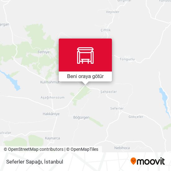 Seferler Sapağı harita
