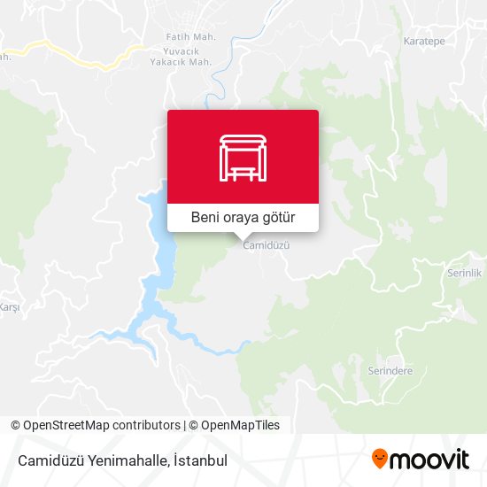 Camidüzü Yenimahalle harita