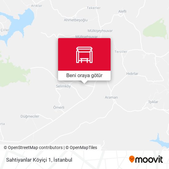 Sahtiyanlar Köyiçi 1 harita