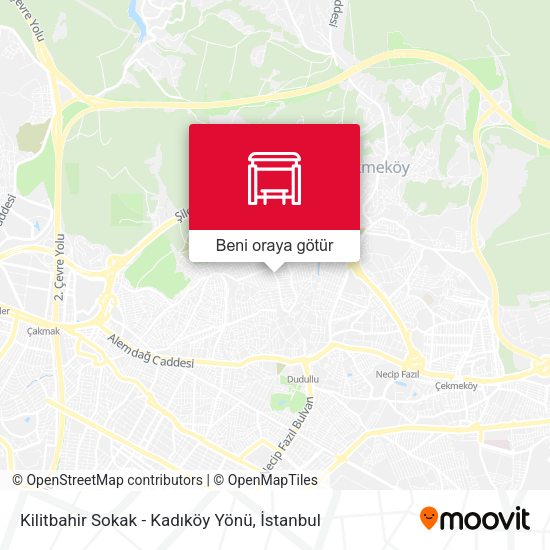 Kilitbahir Sokak - Kadıköy Yönü harita