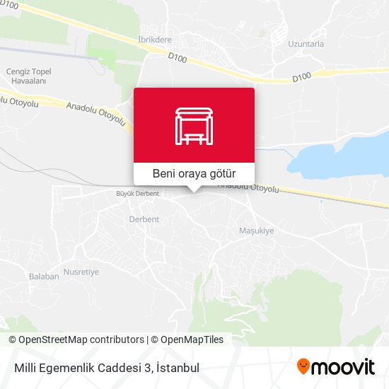 Milli Egemenlik Caddesi 3 harita