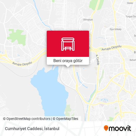 Cumhuriyet Caddesi harita