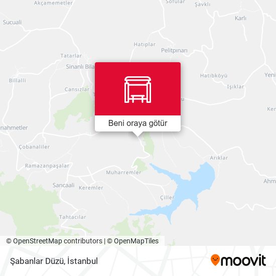 Şabanlar Düzü harita