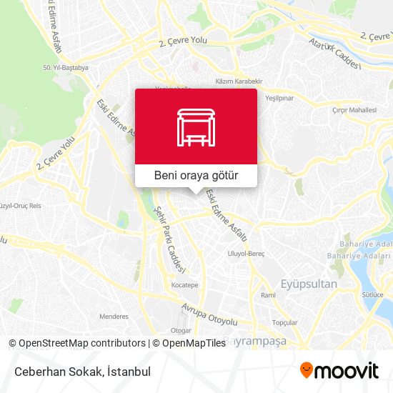 Ceberhan Sokak harita
