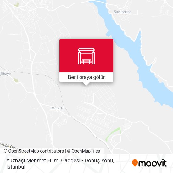 Yüzbaşı Mehmet Hilmi Caddesi - Dönüş Yönü harita