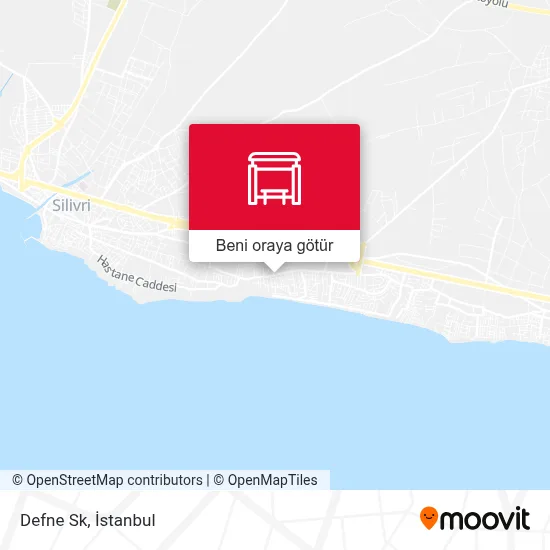 Defne Sk harita
