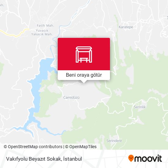 Vakıfyolu Beyazıt Sokak harita