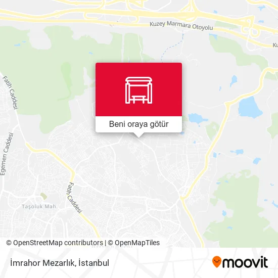 İmrahor Mezarlık harita