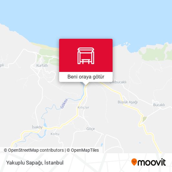 Yakuplu Sapağı harita
