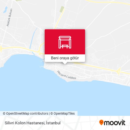 Silivri Kolon Hastanesi harita