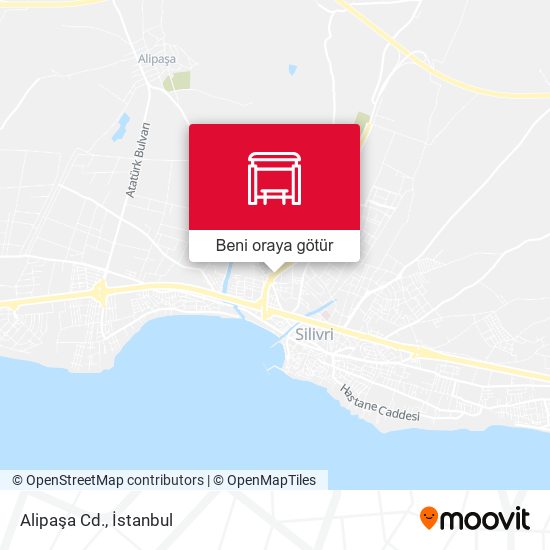 Alipaşa Cd. harita