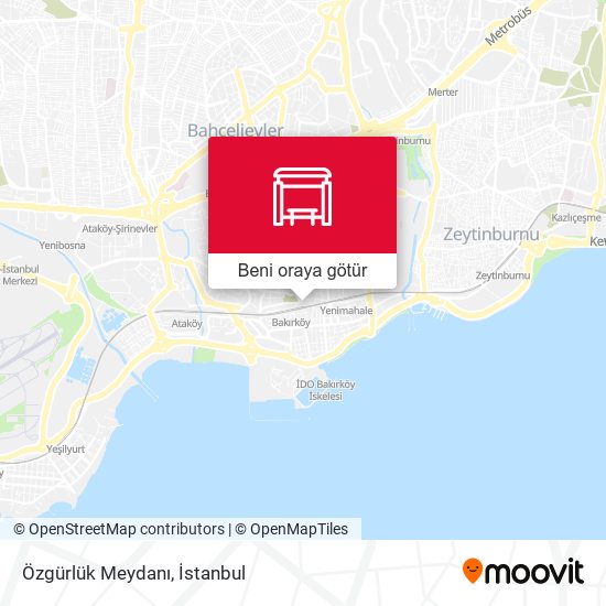 Özgürlük Meydanı harita