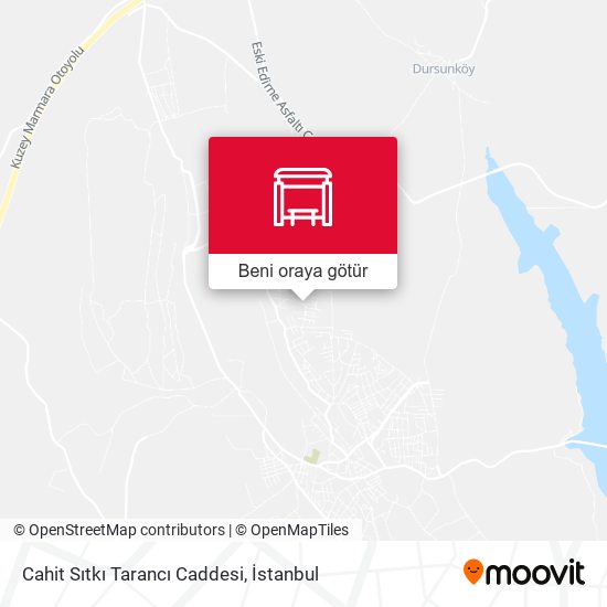 Cahit Sıtkı Tarancı Caddesi harita