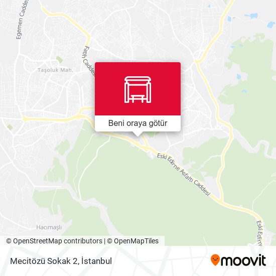 Mecitözü Sokak 2 harita