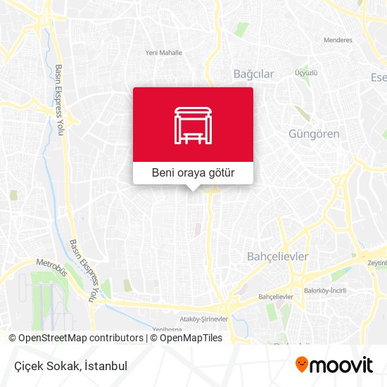 Çiçek Sokak harita