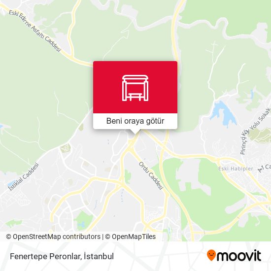Fenertepe Peronlar harita