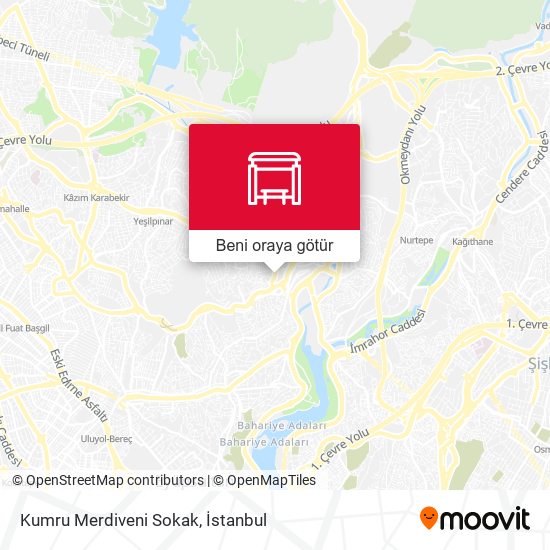 Kumru Merdiveni Sokak harita