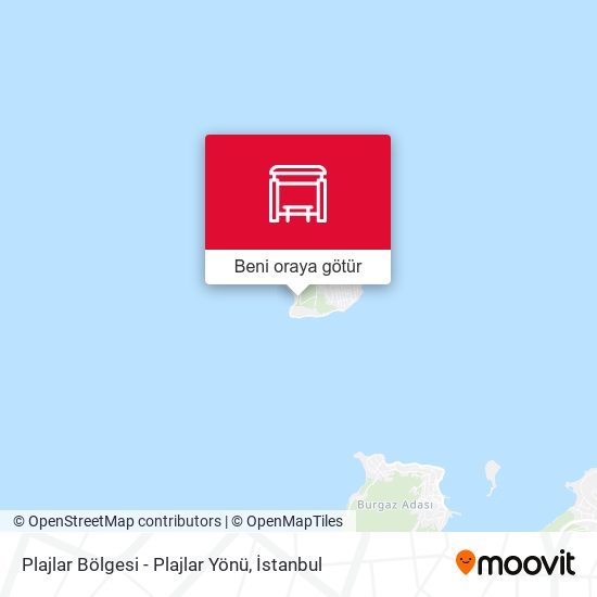 Plajlar Bölgesi - Plajlar Yönü harita