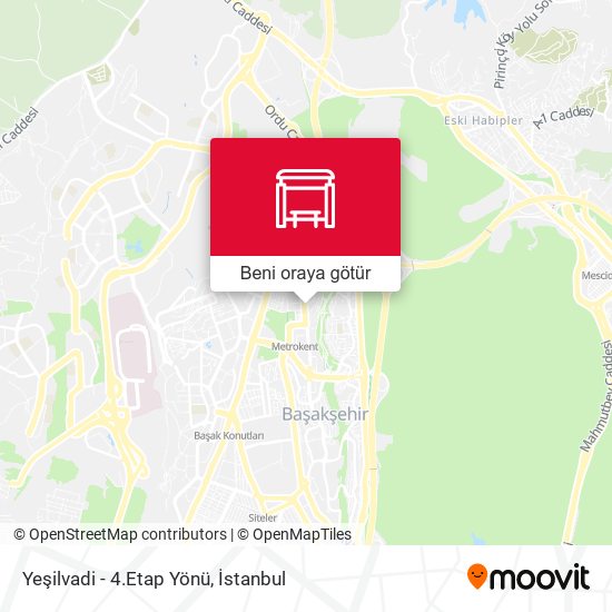 Yeşilvadi - 4.Etap Yönü harita