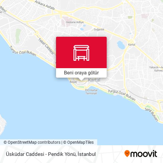 Üsküdar Caddesi - Pendik Yönü harita