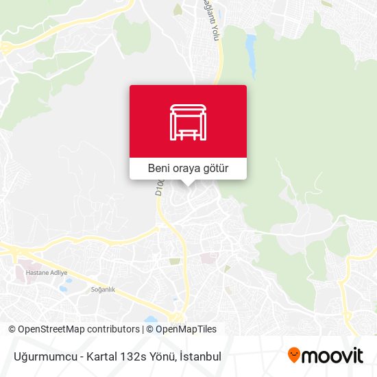 Uğurmumcu - Kartal 132s Yönü harita
