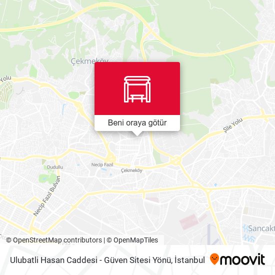 Ulubatli Hasan Caddesi - Güven Sitesi Yönü harita
