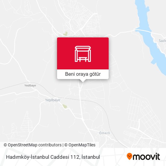 Hadımköy-İstanbul Caddesi 112 harita