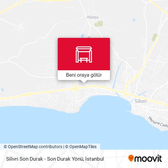 Silivri Son Durak - Son Durak Yönü harita