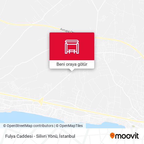 Fulya Caddesi - Silivri Yönü harita