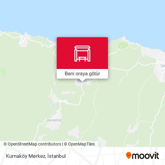 Kurnaköy Merkez harita