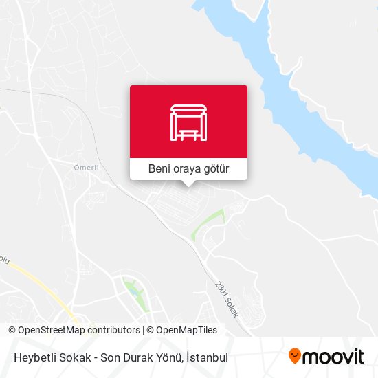 Heybetli Sokak - Son Durak Yönü harita