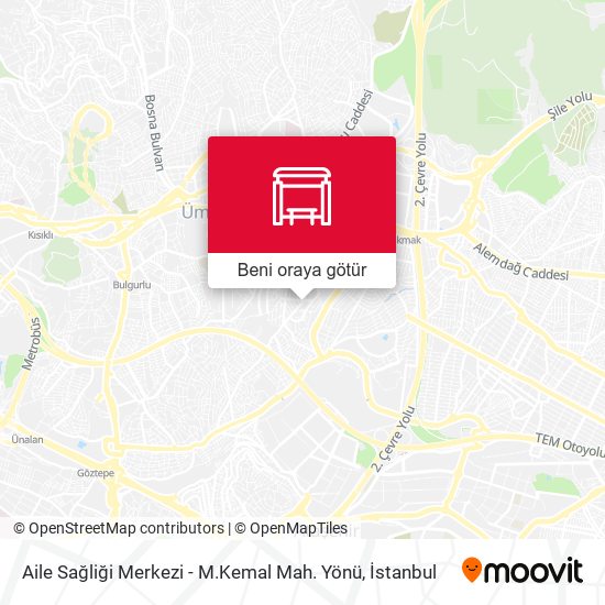 Aile Sağliği Merkezi - M.Kemal Mah. Yönü harita