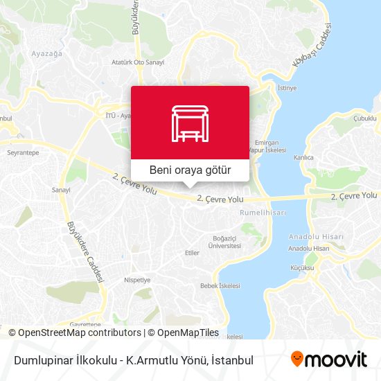 Dumlupinar İlkokulu - K.Armutlu Yönü harita