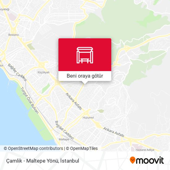 Çamlik - Maltepe Yönü harita