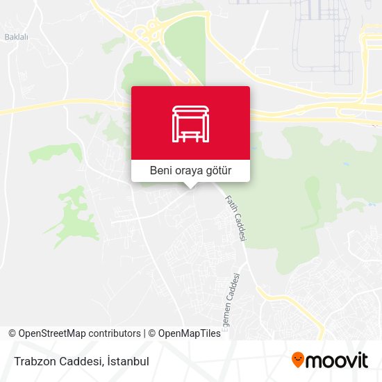 Trabzon Caddesi harita