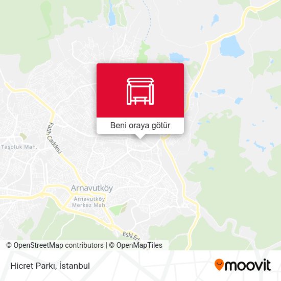 Hicret Parkı harita