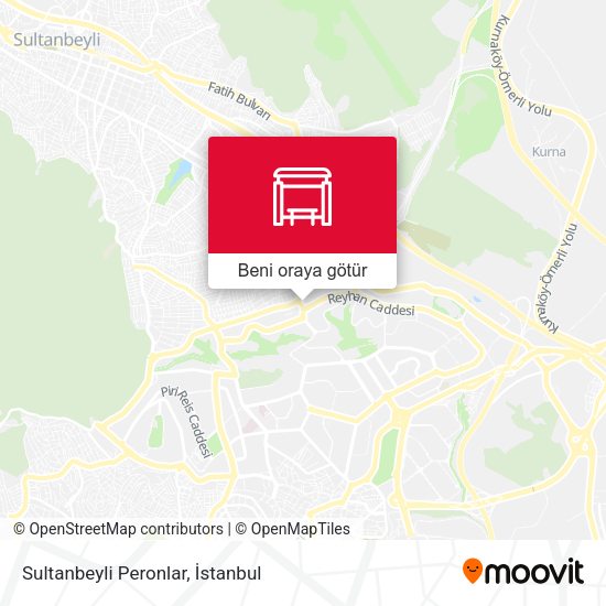 Sultanbeyli Peronlar harita
