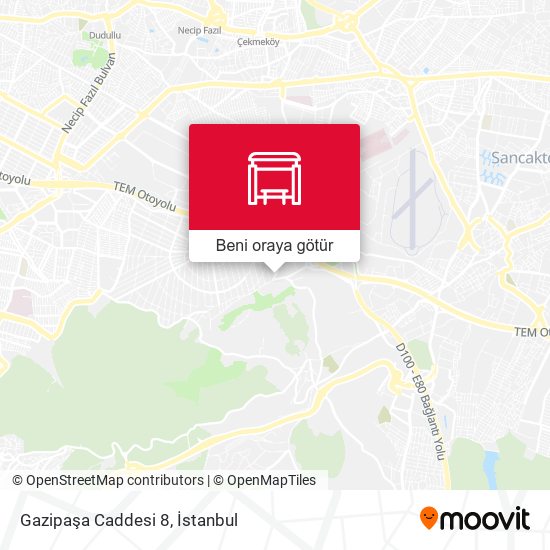 Gazipaşa Caddesi 8 harita