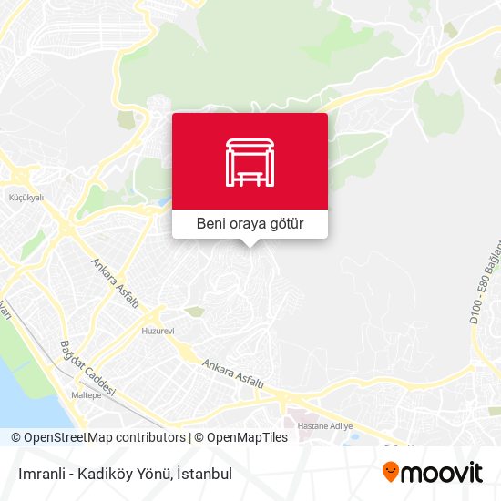 Imranli - Kadiköy Yönü harita